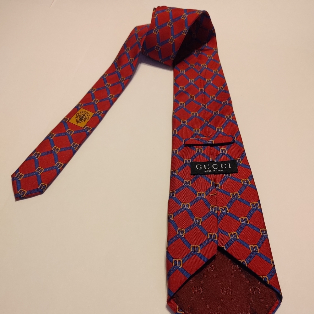 Silk Gucci tie